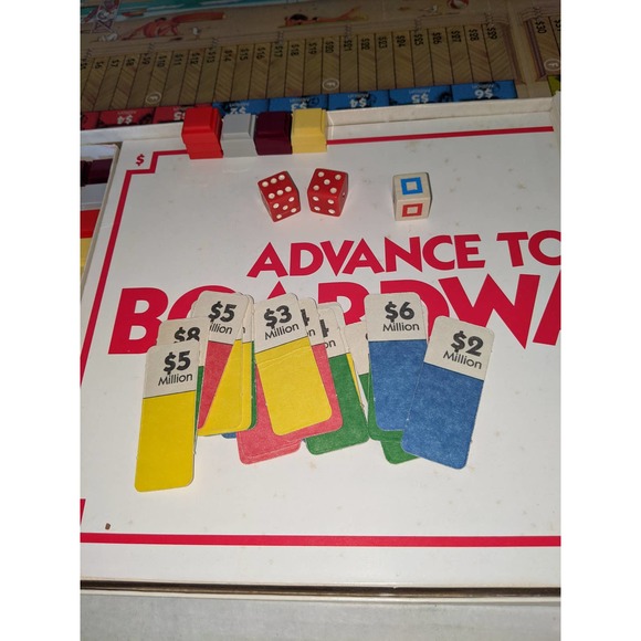 Vintage 1985 Advance To Boardwalk Board Game Parker Brothers Complete - Picture 3 of 9